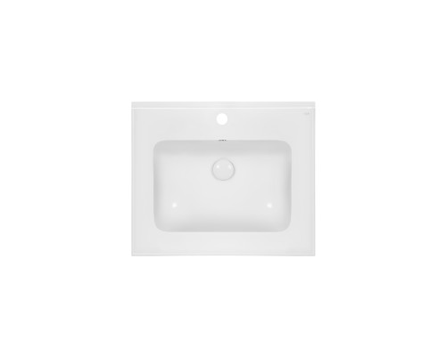 Раковина Qtap Albatross E49 600х490х200 White з донним клапаном QT01119060E49W