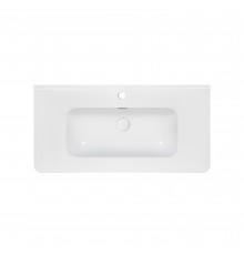 Раковина Qtap Albatross 9H 1000х460х180 White з донним клапаном QT01119100HW