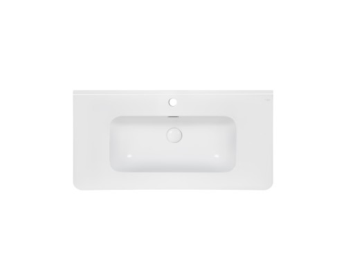 Раковина Qtap Albatross 9H 1000х460х180 White з донним клапаном QT01119100HW