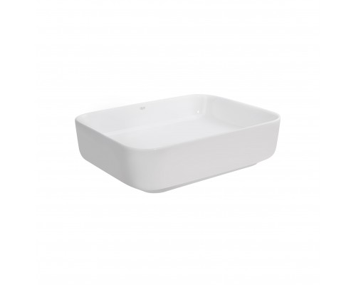 Раковина-чаша Qtap Tern 500x390x140 White з донним клапаном QT17112195W