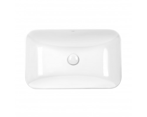 Раковина Qtap Scorpio 610х380х150 White з донним клапаном QT1411K491W