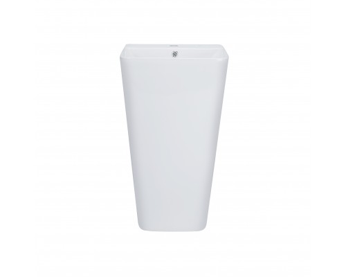 Раковина для підлоги моноблок Qtap Tern 440х380х830mm White з донним клапаном QT1711G302W