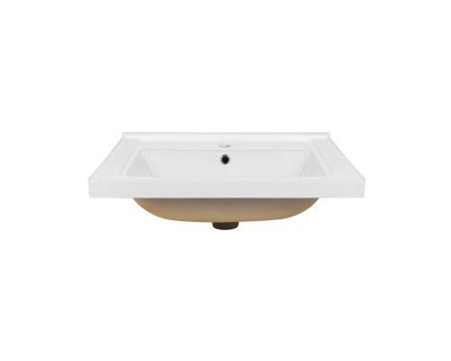 Раковина Qtap Albatross Q 600х480х230 White з донним клапаном QT01115060QW