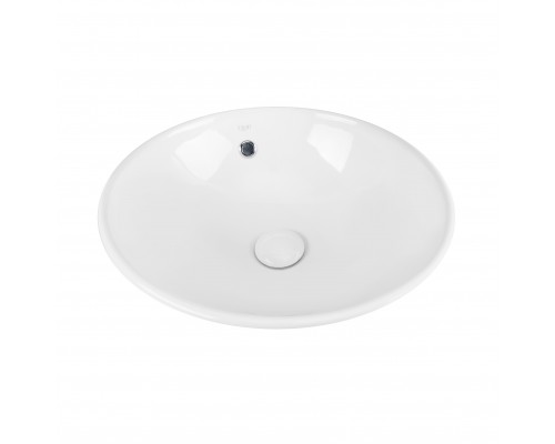 Раковина-чаша Qtap Robin 410х410х180 White з донним клапаном QT1311A004W