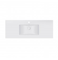 Раковина Qtap Albatross E 1200х460х180 White з донним клапаном QT01119120EW