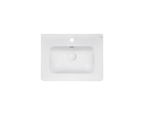 Раковина Qtap Albatross 9H 600х460х180 White з донним клапаном QT01119060HW