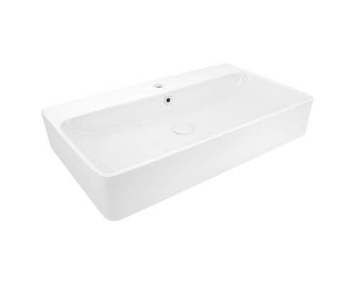 Раковина Qtap Nando 710х425х135 White з донним клапаном QT1211K427W