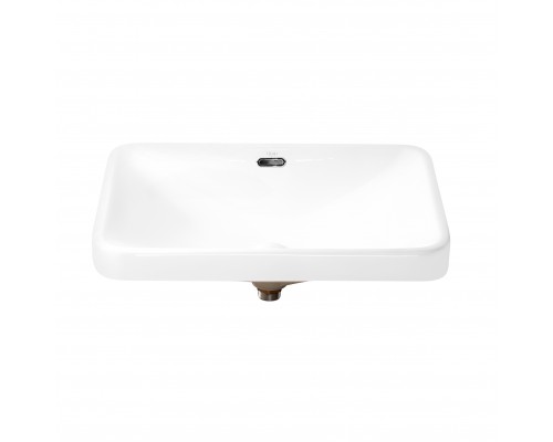 Раковина Qtap Jay 590х400х175 White з донним клапаном QT0711K306W