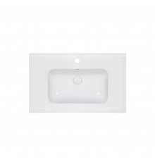 Раковина Qtap Albatross E49 800х490х200 White з донним клапаном QT01119080E49W