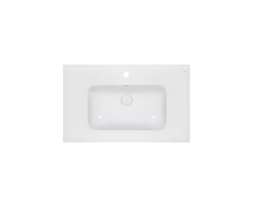 Раковина Qtap Albatross E49 800х490х200 White з донним клапаном QT01119080E49W