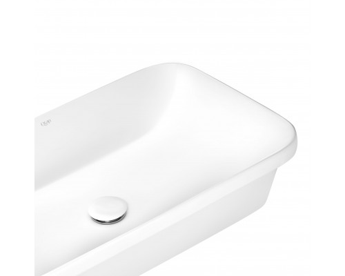 Раковина Qtap Scorpio 610х380х150 White з донним клапаном QT1411K491W