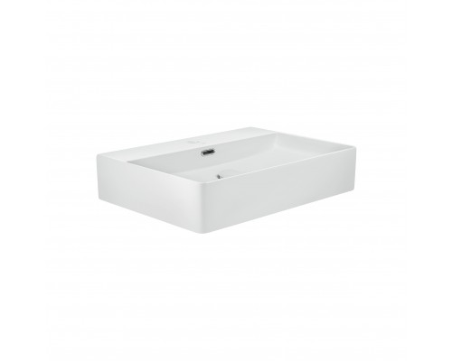 Раковина Qtap Nando LT 600х420х120 White з донним клапаном QT12112173W