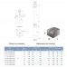 Насос відцентровий свердловинний 0.75кВт H 78(62)м Q 80(50)л/хв Ø94мм AQUATICA (DONGYIN) (777114)